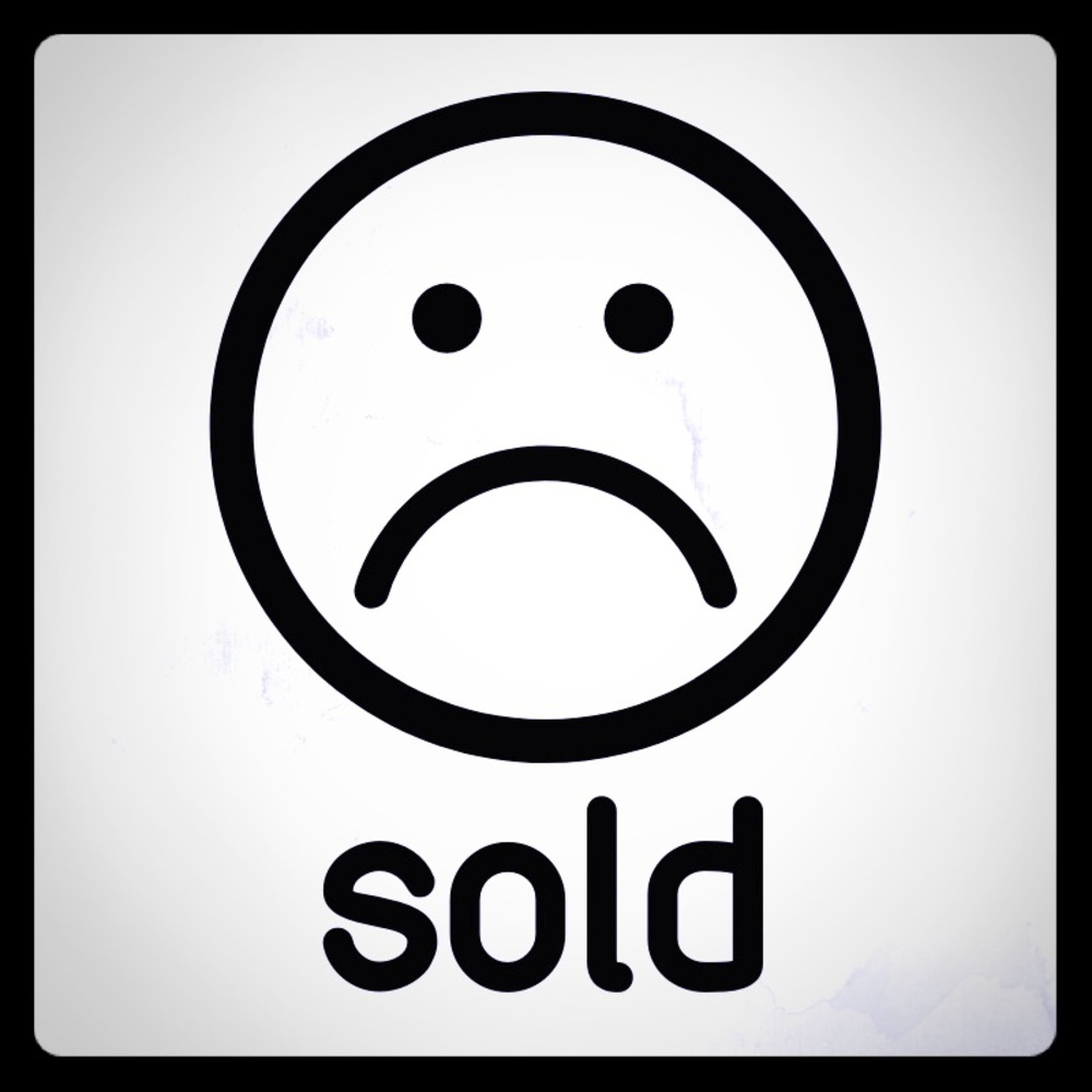 All Items Past This Point are Sold 😞